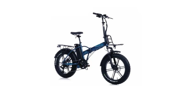 CORELLİ BROSTER TECHLA FAT BIKE ELEKTRİKLİ KATLANIR BİSİKLET 42CM HD 20 JANT 7 VİTES METALİK MAVİ ürün görseli