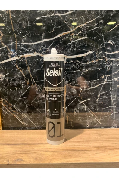 Selsil Genel Amaçlı Şeffaf Silikon - Resim 2