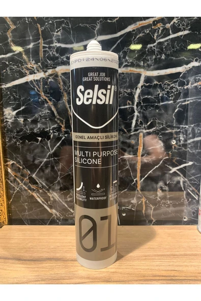 Selsil Genel Amaçlı Şeffaf Silikon ürün görseli