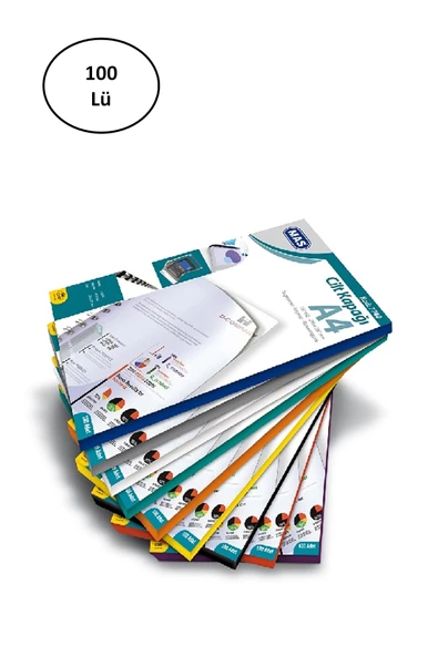 Mas Cilt Kapağı Pp A4 Kırmızı 100'lü ürün görseli