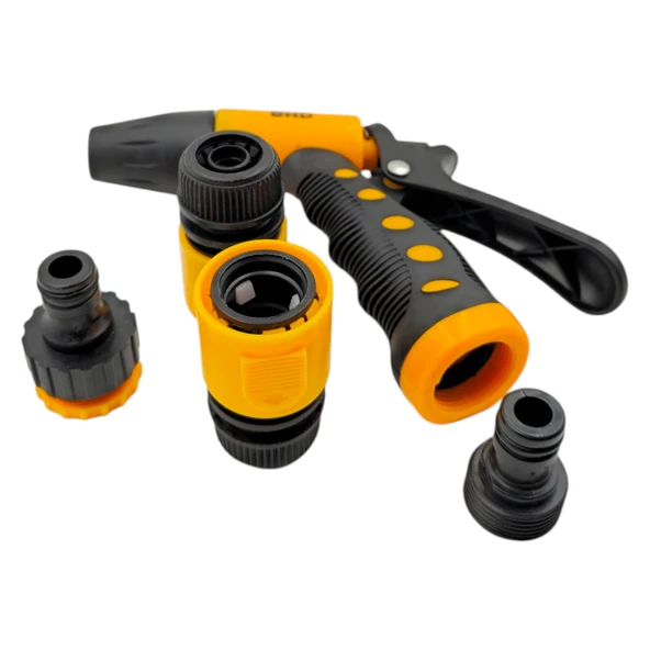 Fixonic B.H.D BHD00512 5 Parça 2 Fonksiyonlu Sulama Tabancası Set - Resim 4