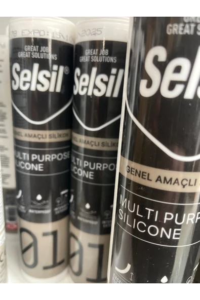 Selsil Genel Amaçlı Şeffaf Silikon 280gr - Resim 4