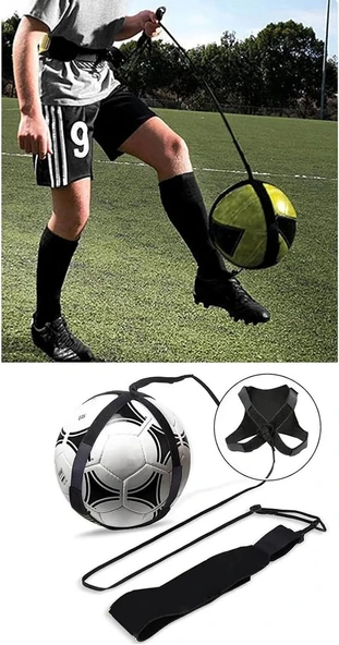 Ayarlanabilir Futbol Antrenman Kemeri Top Tutucu Bel Kemeri, Futbol Antreman Egzersiz Aleti - 3