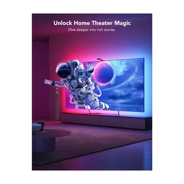 Govee Envisual T2 TV Arkası Led 75-85 Inç - Resim 5