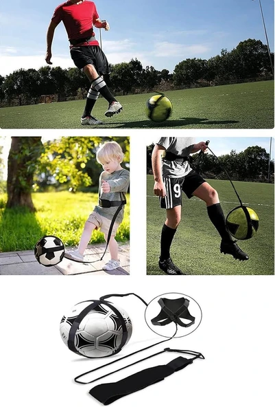 Ayarlanabilir Futbol Antrenman Kemeri Top Tutucu Bel Kemeri, Futbol Antreman Egzersiz Aleti - 5
