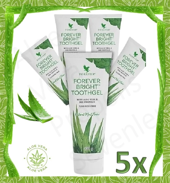 Forever Bright Toothgel Diş Macunu- 5 Adet - 1