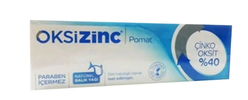 Oksizinc Baby %40 Çinko Oksit Pişik Giderici Pomat 40 gr