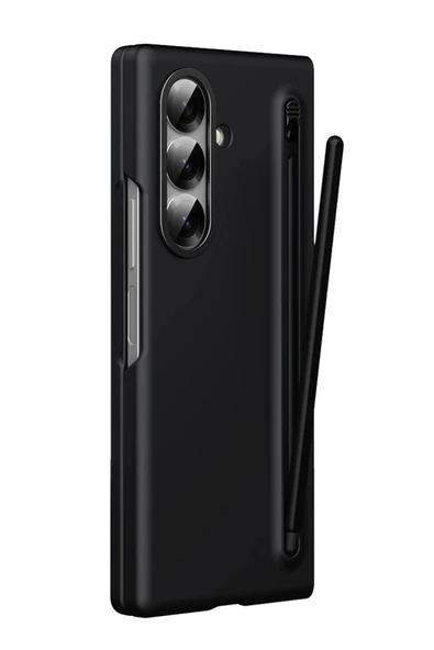 Samsung Galaxy Z Fold 6 Hole Fold Kapak - Siyah - Resim 2