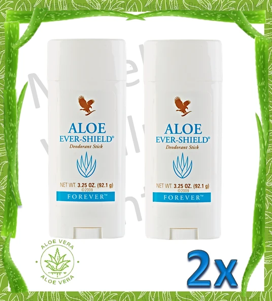 Forever Aloe Ever Shield -Koltuk Altı Roll On Deodarant -2 Adet - 1
