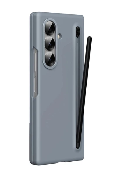 Samsung Galaxy Z Fold 7 Hole Fold Kapak - Titan Gri - Resim 2