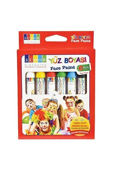 Südor Yüz Boyası 6'lı ürün görseli