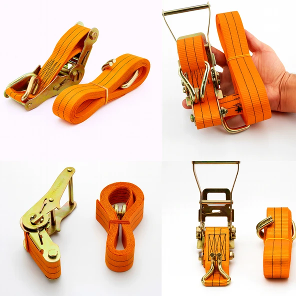 6 Metre Sonsuz Gırgır Spanzet Yük Gerdirme Halat Eşya Sabitleme Sapan Yük Taşıma Kayışı Kamyoncu İpi - Resim 2