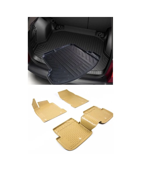 Renault Latitude 3D Paspas Ve Bagaj Havuzu - 1