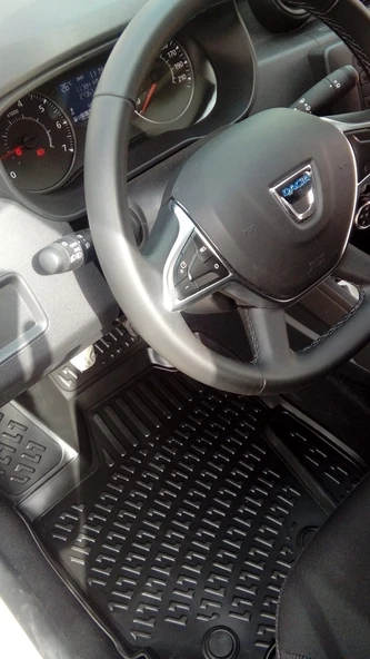 Dacia Duster 4X2 3D Paspas Ve Bagaj Havuzu Duster 2018 2019 2020 - Resim 2