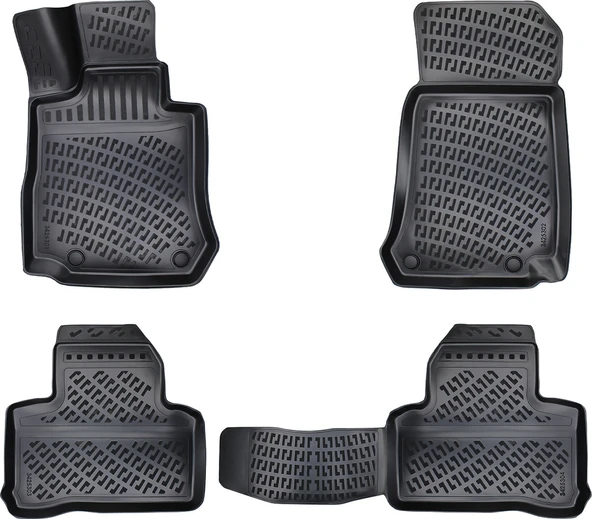 Hyundai Santafe 3D Havuzlu Paspas 2006-2012 Arası Santafe Paspas - 1