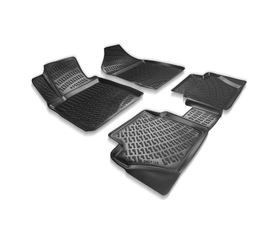 Ford Fiesta 3D Havuzlu Paspas  2008-2013 - 1