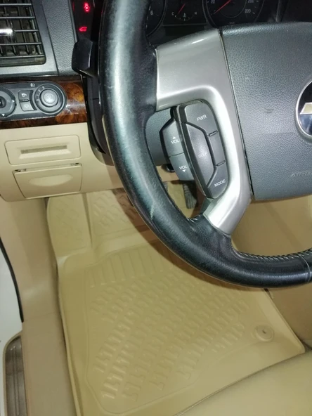 Chevrolet Captiva Bej 3D Havuzlu Paspas ürün görseli 1