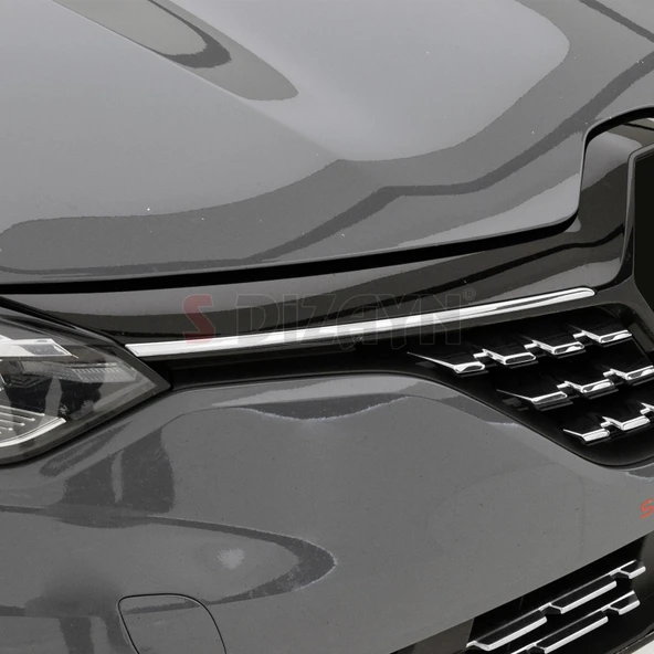 S-Dizayn Renault Clio 5 Krom Ön Panjur 2 Prç. 2019 Üzeri - 5