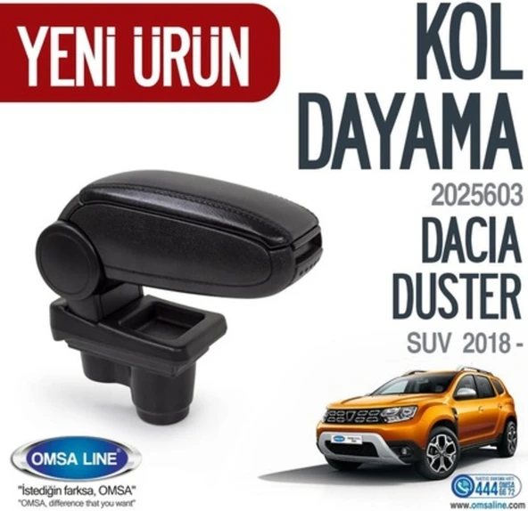 Dacia Duster Kol Dayama 2018 Kolçak Vidasız - 1