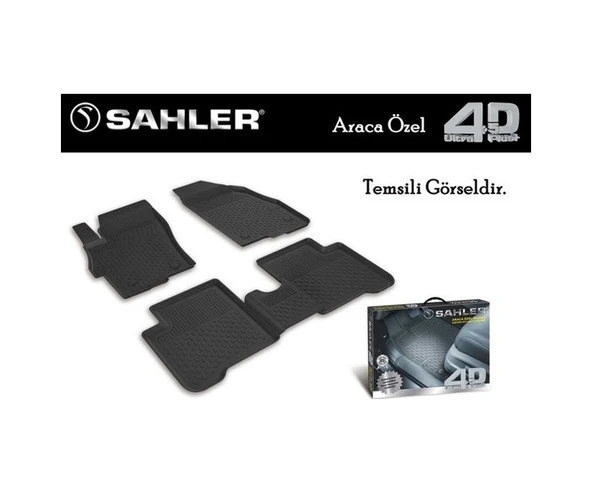 Sahler Fiat Linea Havuzlu Paspas 3D Bagaj Havuzu Set 2007-2018 - Resim 3
