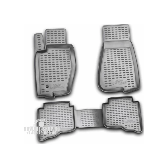 Jeep Cherokee 3D Havuzlu Paspas. 2007-2012 ürün görseli 1