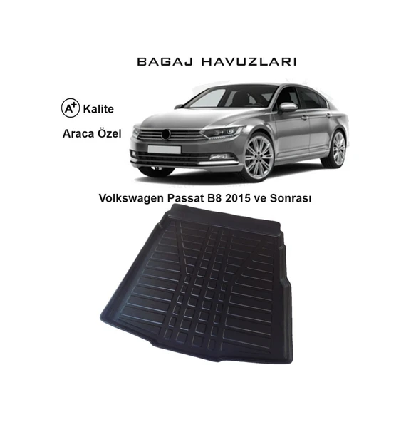 Passat B8 B8.5 2015 2016 2017 2018 2019 Bagaj Havuzu ürün görseli 1
