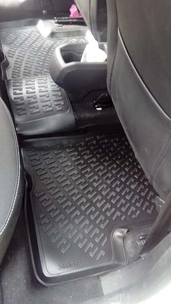 Dacia Duster 4X2 3D Paspas Ve Bagaj Havuzu Duster 2018 2019 2020 - Resim 4