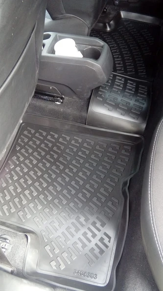 Dacia Duster 4X2 3D Paspas Ve Bagaj Havuzu Duster 2018 2019 2020 - Resim 3