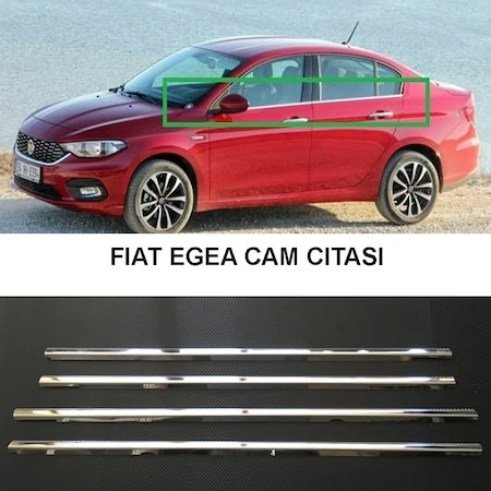 Fiat Egea Cam Çitası 4 Prç. P.Çelik Sedan ve Hb - 3