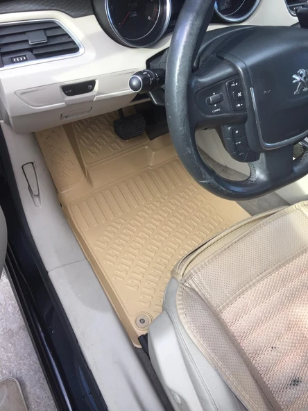 Peugeot 508 Bej 3D Havuzlu Paspas N11.12702 ürün görseli 1