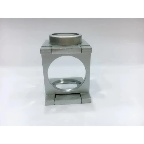 20 Mm Büyüteç Lup Dokumacı Büyüteci Full Çelik Katlanabilir Th9007a - Resim 3