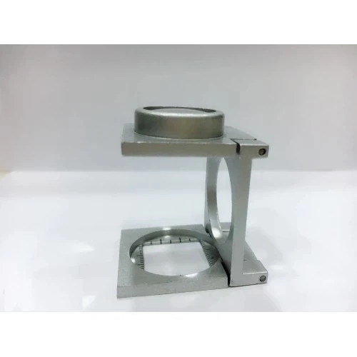 20 Mm Büyüteç Lup Dokumacı Büyüteci Full Çelik Katlanabilir Th9007a - Resim 4