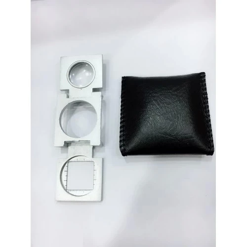 20 Mm Büyüteç Lup Dokumacı Büyüteci Full Çelik Katlanabilir Th9007a - Resim 6