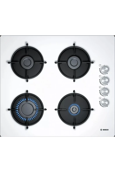 Bosch Lux Beyaz Ankastre Set (HBF534EW3T - POP6C2O10O - DWK66PJ20T) - 2