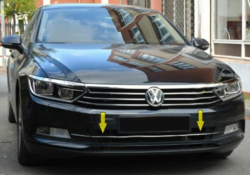 Volkswagen Passat B8 Ön Tampon Çıtası 1 Prç. P.Çelik 2015- - 1