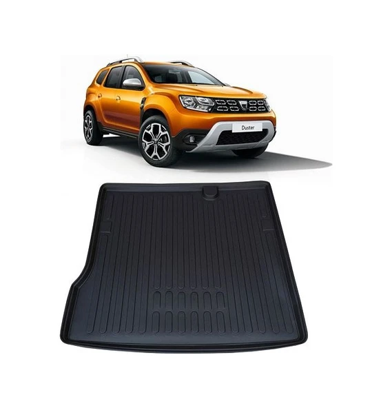 Dacia Duster 4X2 3D Paspas Ve Bagaj Havuzu Duster 2018 2019 2020 - Resim 6