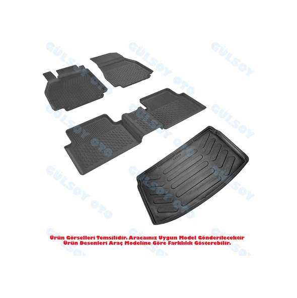 Sahler Fiat Linea Havuzlu Paspas 3D Bagaj Havuzu Set 2007-2018 - Resim 2