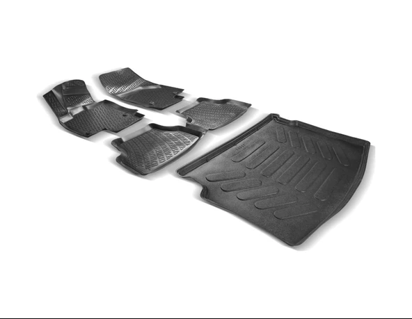 Hyundai Kona 3D Havuzlu Paspas Ve Bagaj Havuzu Seti ürün görseli 1