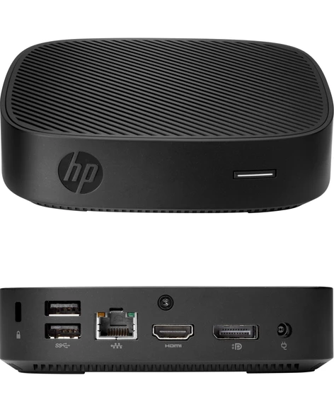 HP T430 Thin Client 496L8AA Celeron N4020 2 GB 32 GB UHD Graphics 600 Mini PC - PARDUS SİSTEM (YENİLENMİŞ 2. EL ÜRÜN) - Resim 4