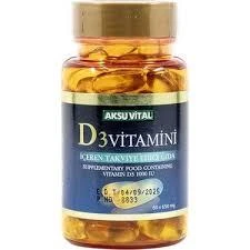 Aksu Vital Vitamin D3 60 Softgels ürün görseli