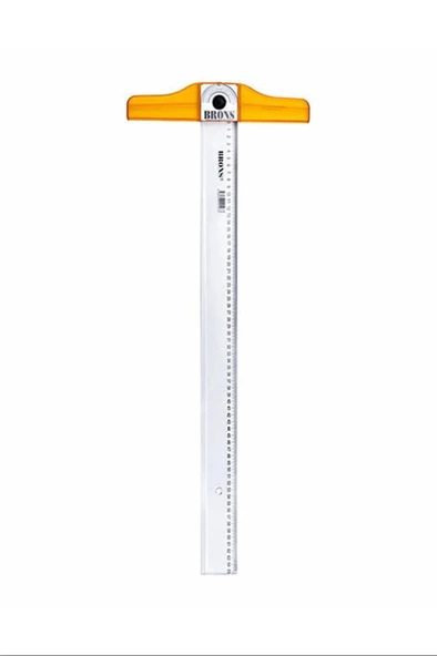 Brons BR-114 75 cm Oynar Başlıklı T Cetvel ürün görseli