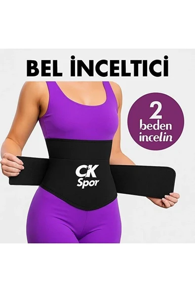 Tummy Wrap Bel Korsesi – 4 Mt Ayarlanabilir Bel İncelten, Yağ Yakıcı ve Sıkılaştırıcı Waist Trainer - 1