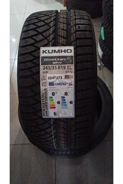 Kumho 245/35 R19 Xl 93W Wintercraft Wp72 Kumho Kış 2024 Üretim - 1