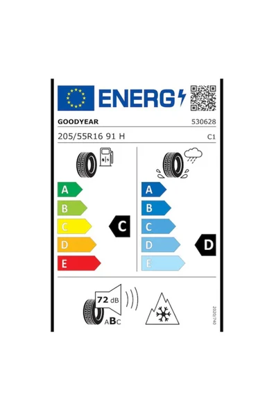 Goodyear 205/55 R16 91H Ultra Grip8 2023 Üretim(Sonları)-Tire Exp'Ress - 2