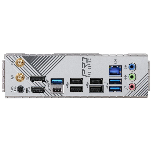ASROCK B650M Pro RS WIFI 7200MHz DDR5 Soket AM5 M.2 USB 3.2 HDMI mATX Anakart - 5