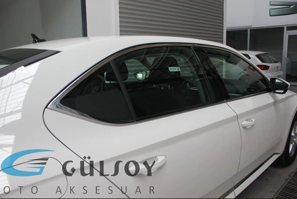 Skoda Superb B Cam Cercevesi Krom 12 Prç 2015-2018 - 1