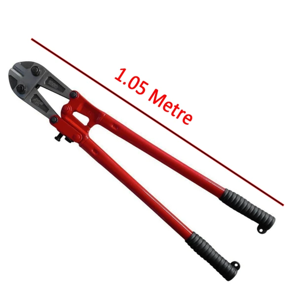 (42'') Kollu Çeneli Kupplon Demir Kesme Makası Çubuk İnşaat Demiri Teli Metal Kesim Makası CR-V - Resim 3