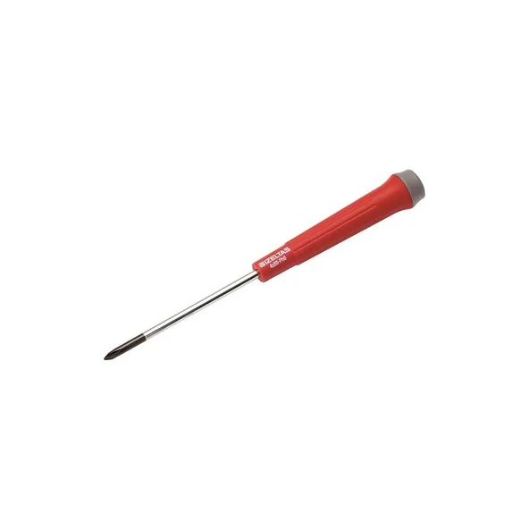 İzeltaş Elektronikçi Tip Klemens Yıldız Uçlu Tornavida 4 x 80 4520180480 - 1