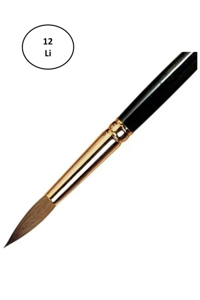 Mikro Sulu Boya Fırçası No: 7 (MF-1045) 12'li ürün görseli 1