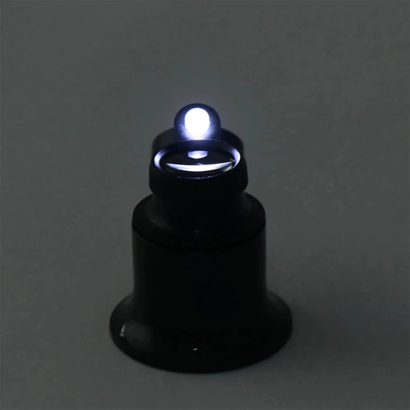 20x Büyütmeli,saat,takı Onarım Için Cam Lensli Optik Işıklı  Göz Büyüteçmg13b9a - 5